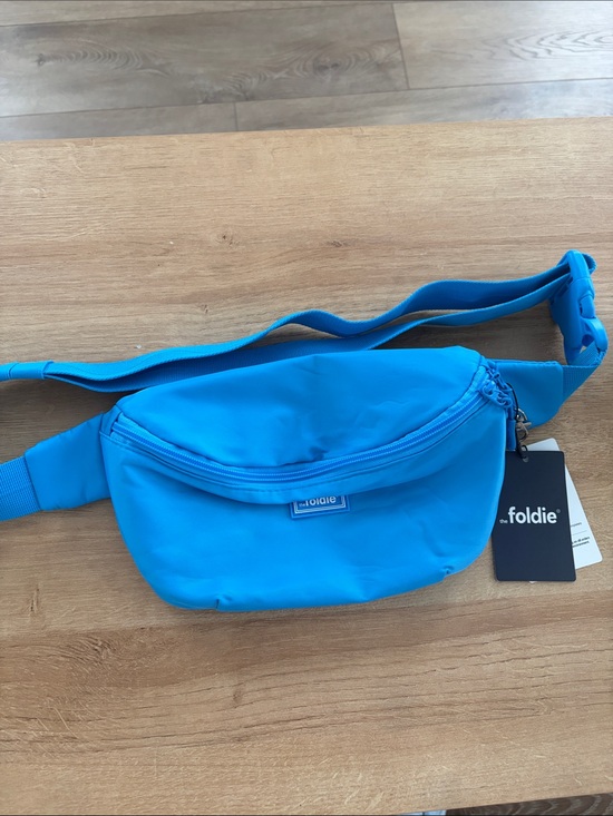 The Foldie Handbags - Blue Women’s Waist Bag / Fanny Pack